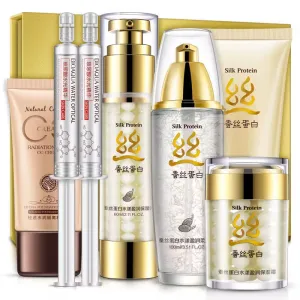 مجموعة العناية بالبشرة والتفتيح العضوي الطبيعي - Korean Natural Organic Private Label Skin Care