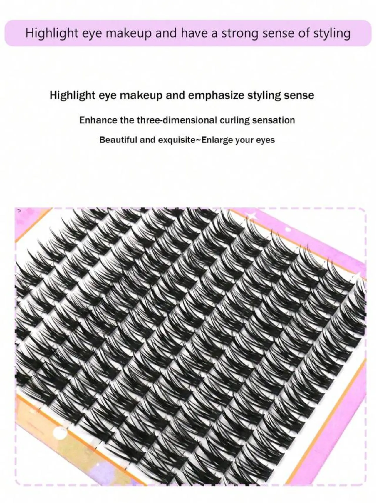160 Clusters Of Tower Top False Eyelashes, Thick Style, Easy To Graft False Eyelashes, Makeup Eyelash Tool 11-13mm Length 0.07 Thickness