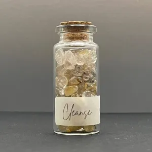 Cleanse | Golden Rutile Quartz Crystal Chips 10ml Vial