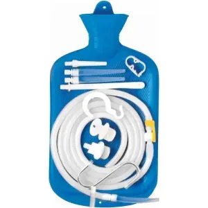 Deluxe Shower Enema Bag and Nozzle Kit
