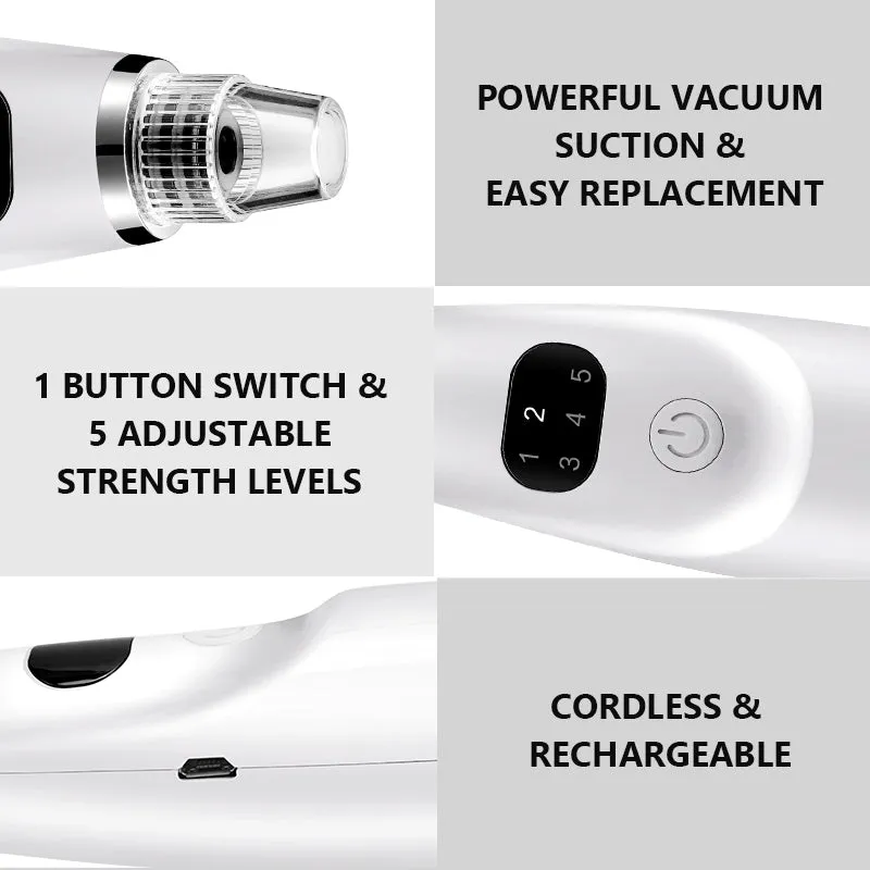 Electric Blackhead Remover Vacuum Suction Tool