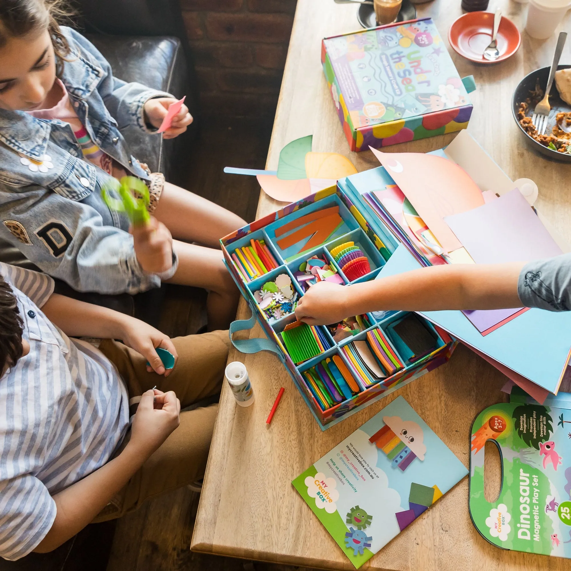 Garden Collage Sensory Craft Box
