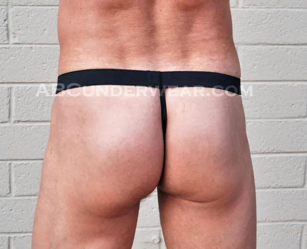 Men's Open Suspensory Thong: A Stylish G-String with a Convenient Front Opening - BLOWOUT SALE